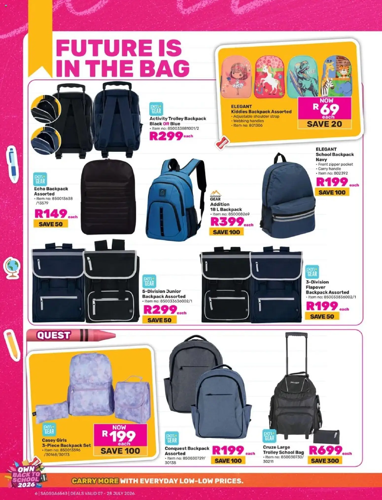 New Game catalogue – valid from 07/07/2026 | Page: 6