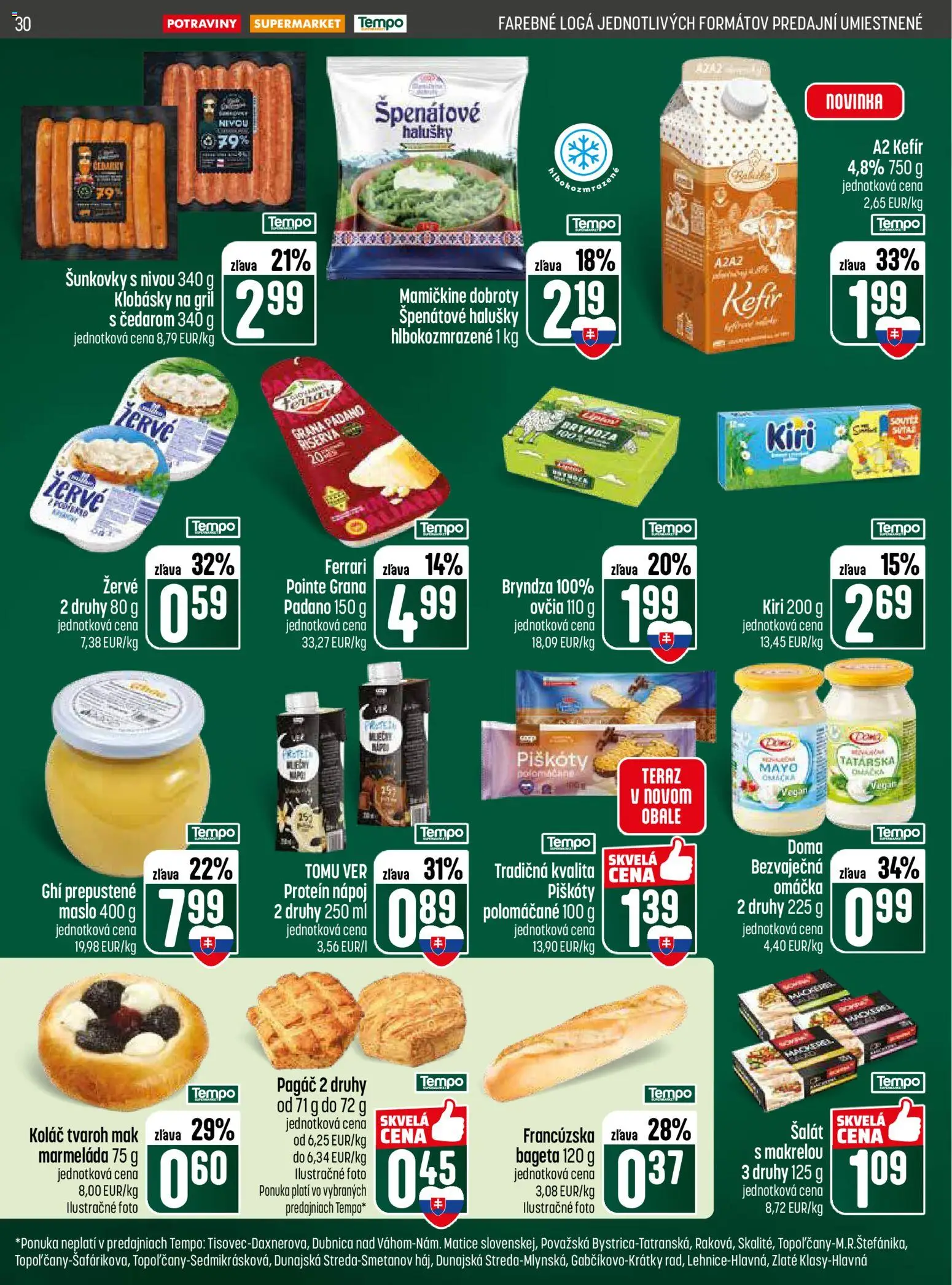 Nové COOP Jednota akcie – leták je platný od 04.06.2026 | Strana: 30
