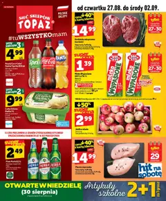 Pogląd oferty "Topaz gazetka - MAZ" - ważna od 27.08.2026