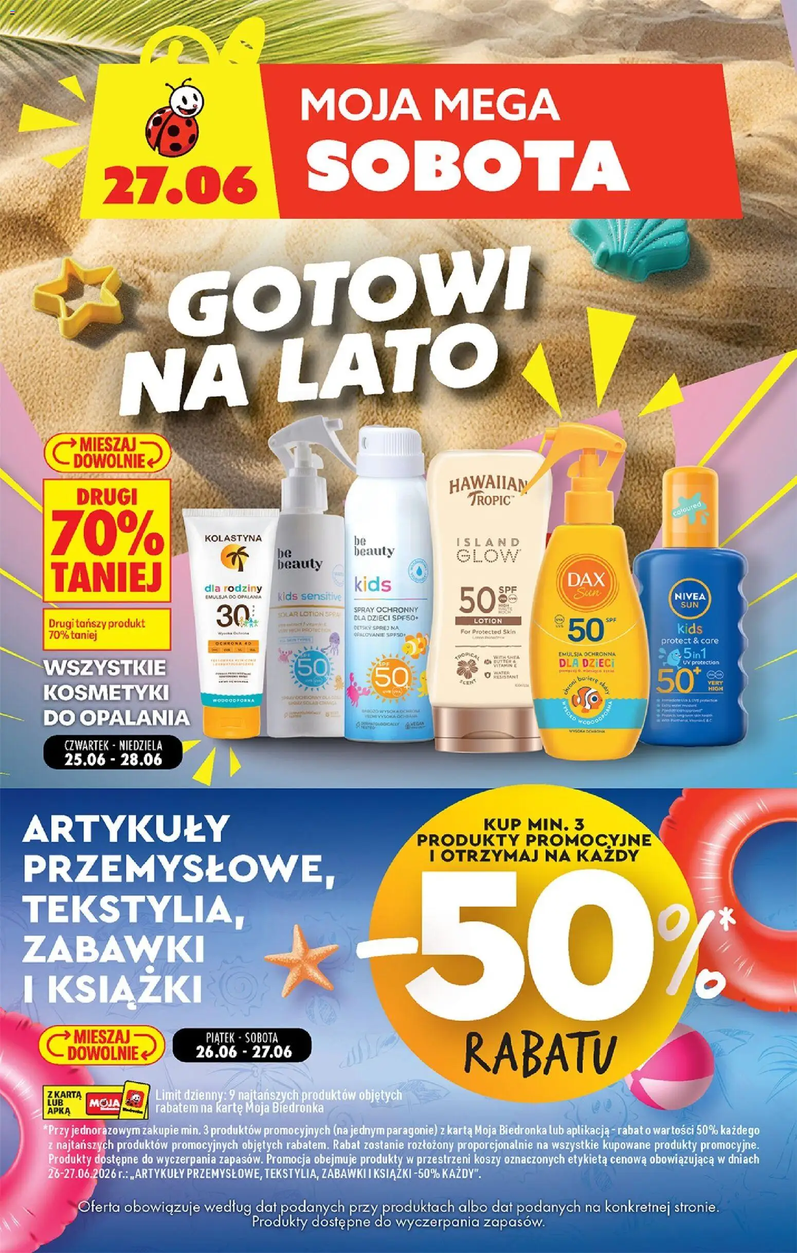 Biedronka Polsko leták - Moja Mega Sobota od 27.06.2026 | Strana: 6 | Produkty: Nivea