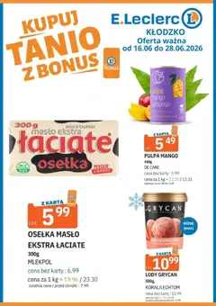 Pogląd oferty "E.Leclerc gazetka - Kłodzko" - ważna od 16.06.2026