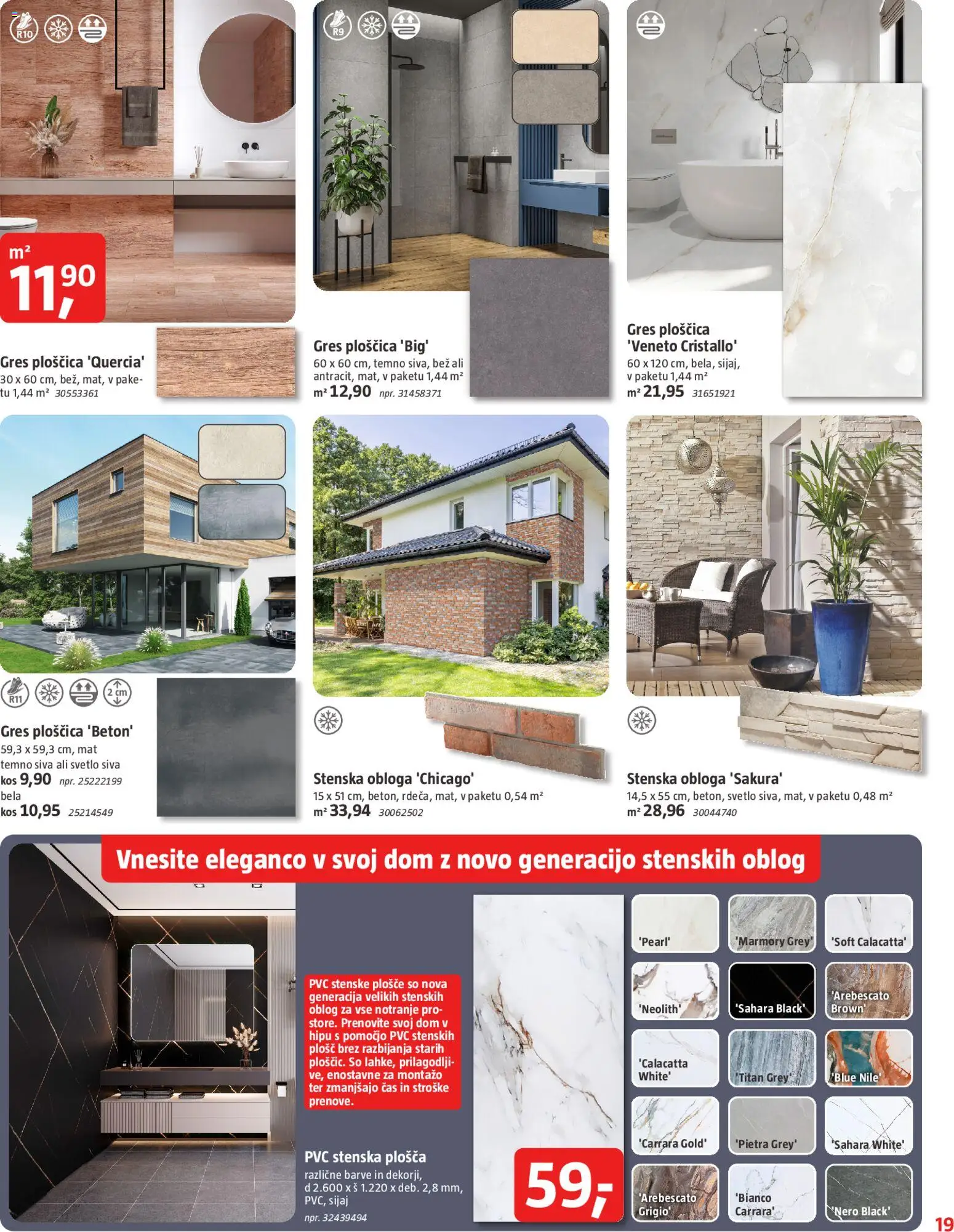 Novi Bauhaus katalog ponudbe – veljaven od 29.04.2026 | Stran: 19 | Izdelki: Kos