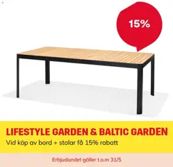 ByggMax erbjudanden - Förhandsvisning av reklamblad från butik ByggMax aktuell från 18.05.2026 | Sida: 5 | Produkter: Galler, Bord