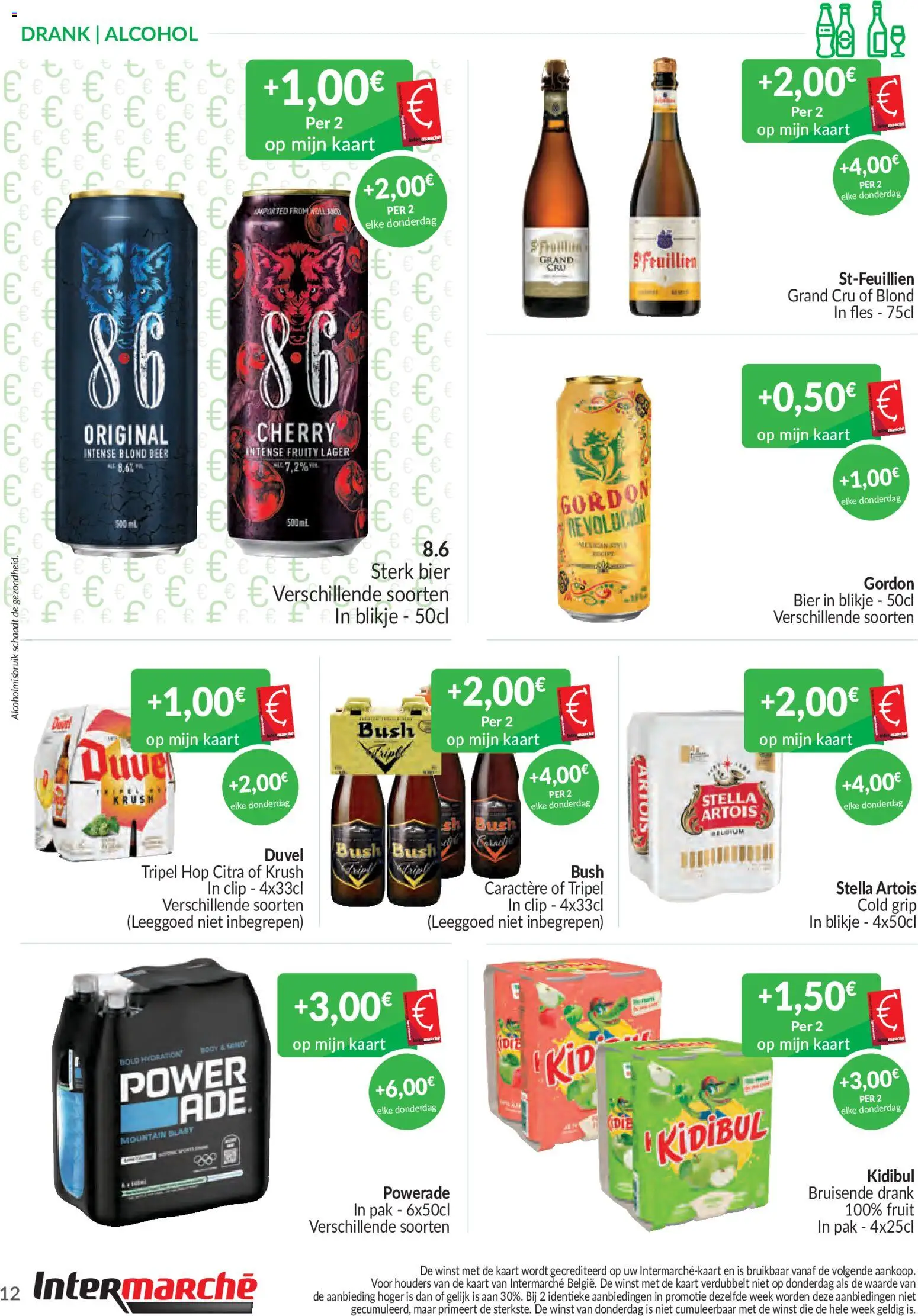 {H1} | Pagina: 12 | Producten: Fles, Bier, Alcohol, Kaart