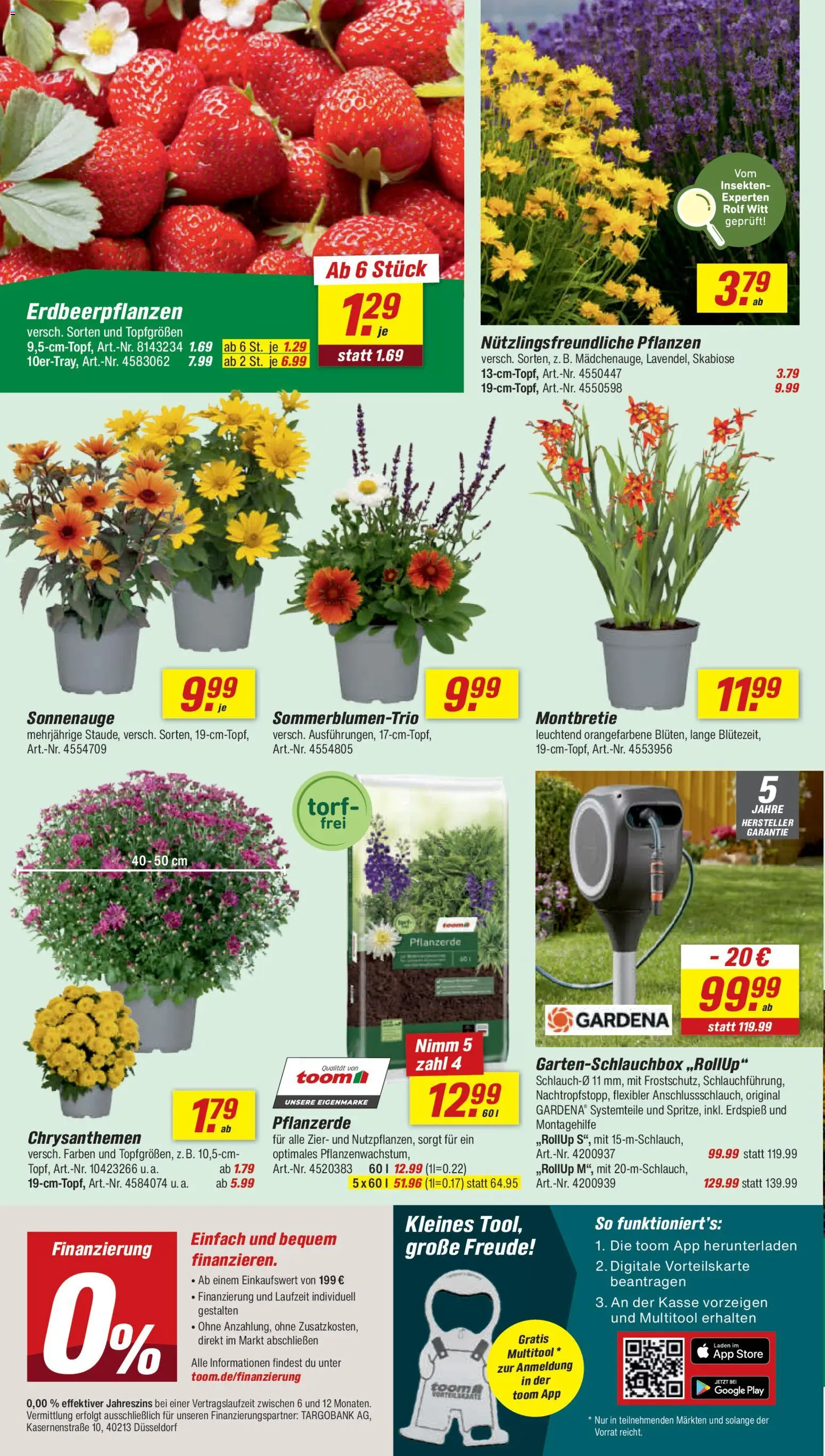 Toom Baumarkt Prospekt – gültig ab 25.07.2026 | Seite: 6 | Produkte: Pflanzerde
