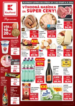 Náhled letáku Kaufland leták od 29.07.2026