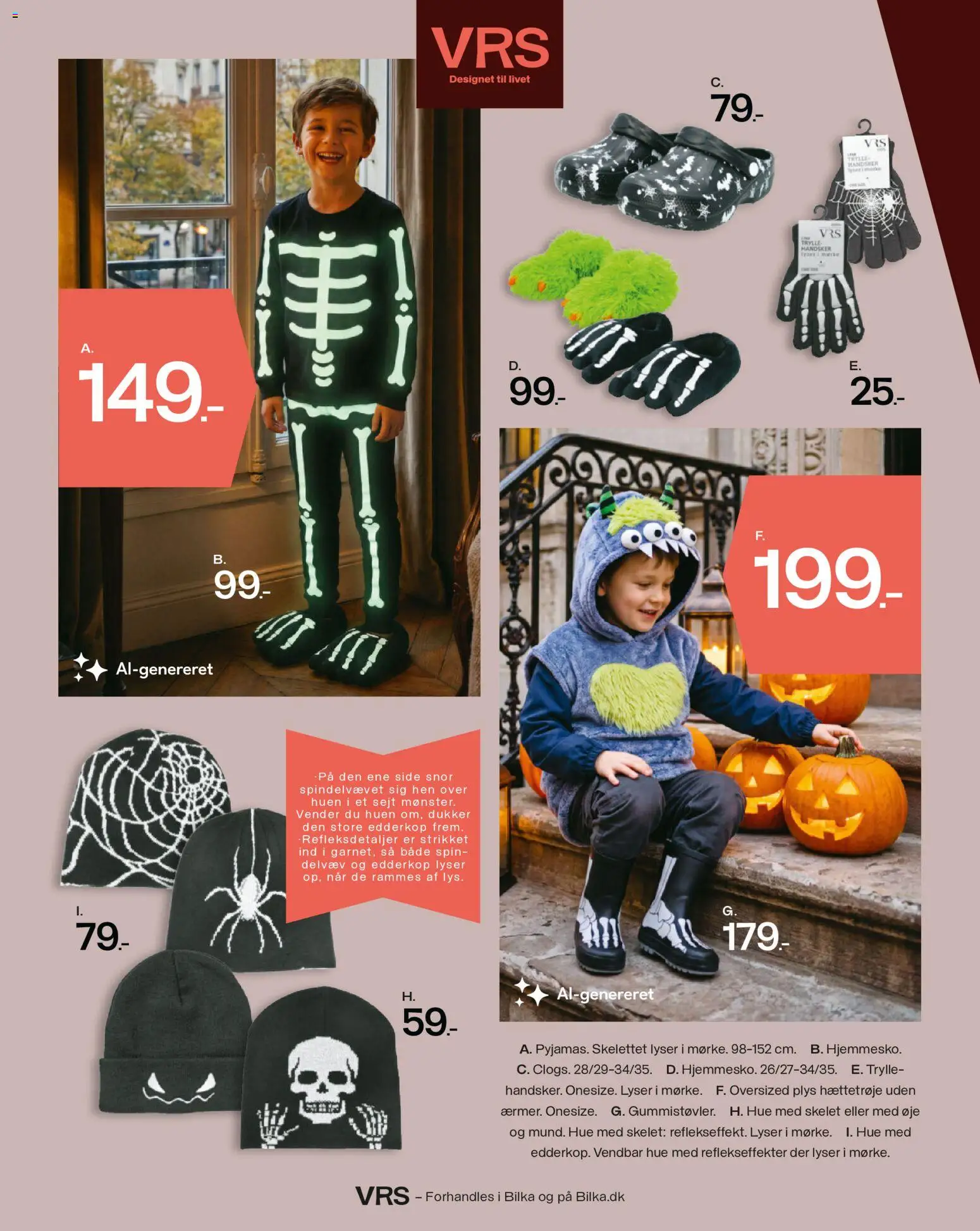 Bilka tilbudsavis – gyldig fra 02/10/2026 | Side: 34 | Produkter: Hættetrøje, Hue, Handsker