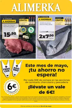 Vista previa Alimerka folleto Asturias válido desde el 25.05.2026