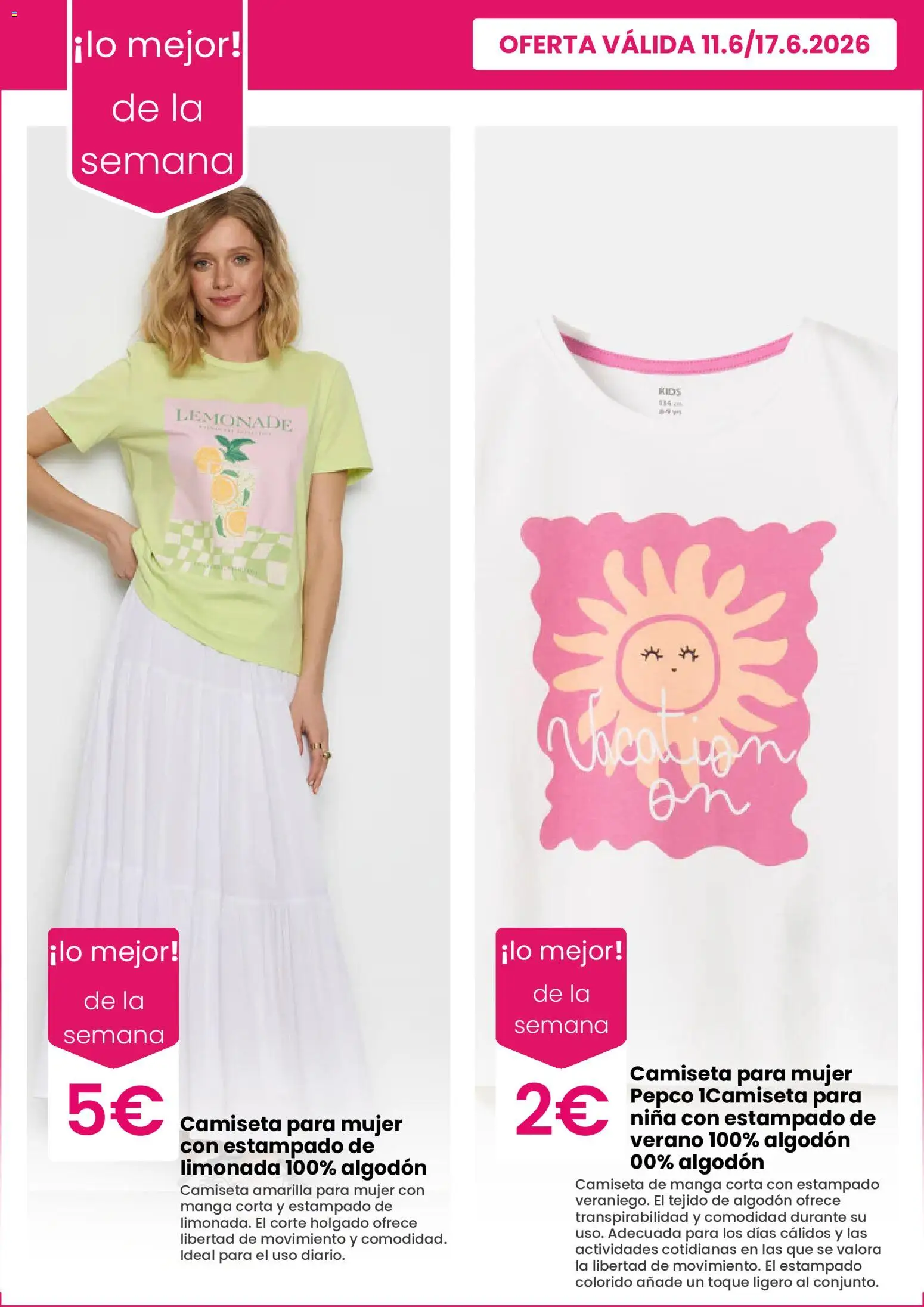 Pepco folleto │ válido desde el 11.06.2026 | Página: 2 | Productos: Limonada