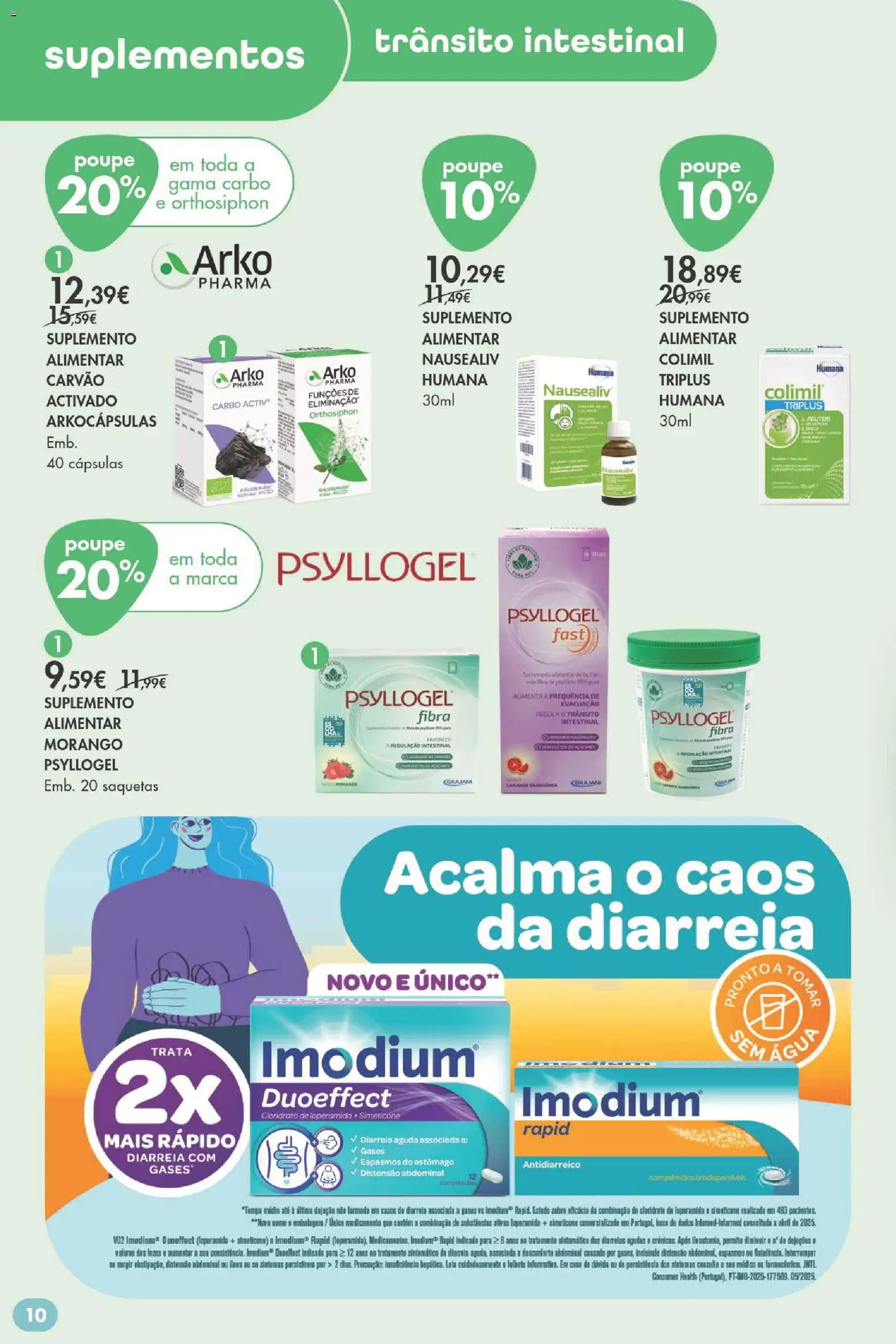 Pingo Doce Bem Estar Verão Lojas │ válido de 02/07/2026 | Página: 10 | Produtos: Psyllium, Base