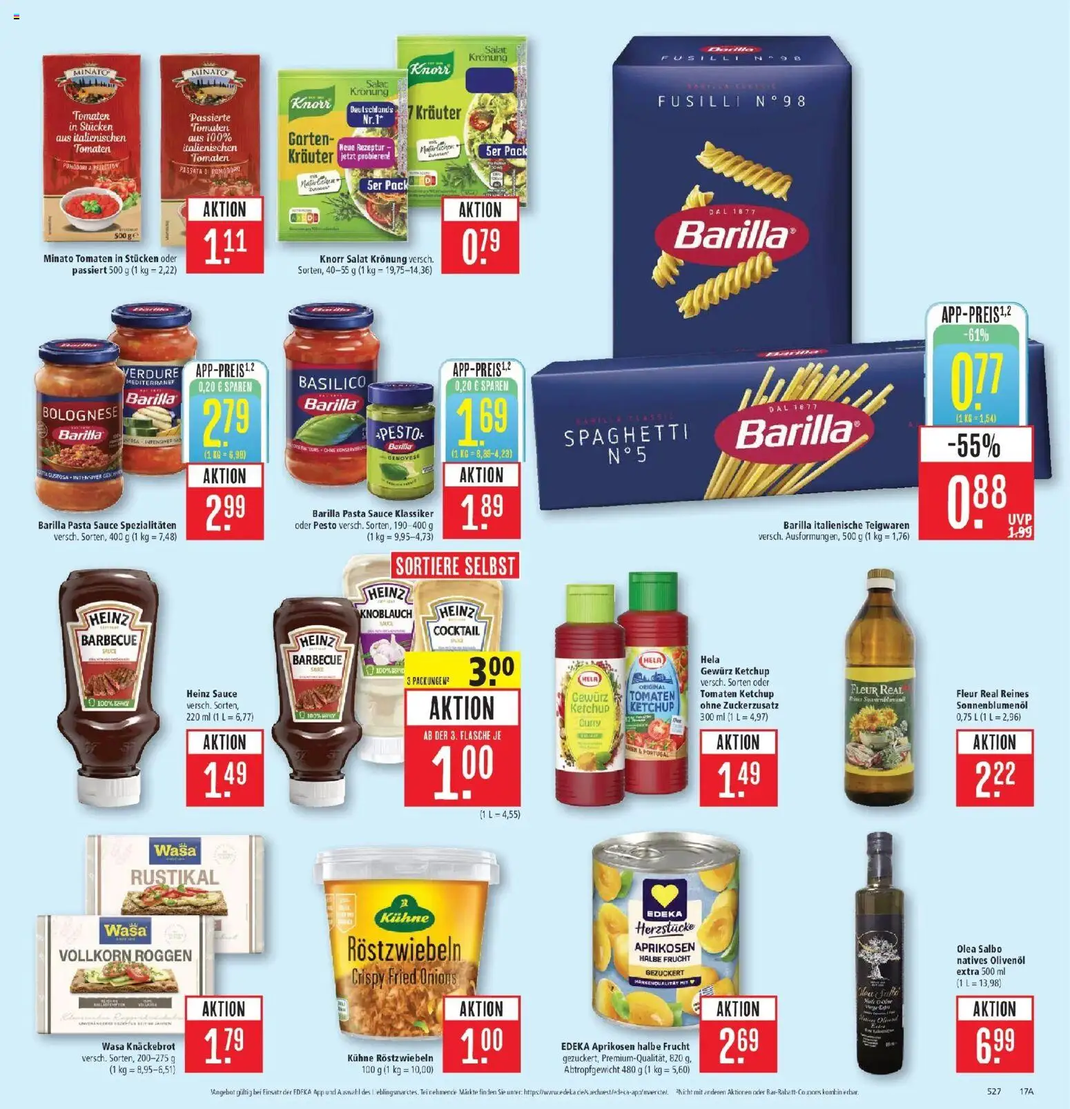 Marktkauf Prospekt Aschaffenburg (ab 24.08.2026) » Angebote online | Seite: 21 | Produkte: Olivenol, Knoblauch, Pasta, Ketchup