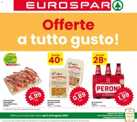 Anteprima del volantino Eurospar volantino valido a partire dal 06/08/2026