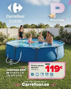 Vista previa Carrefour Piscinas válido desde el 15.05.2026