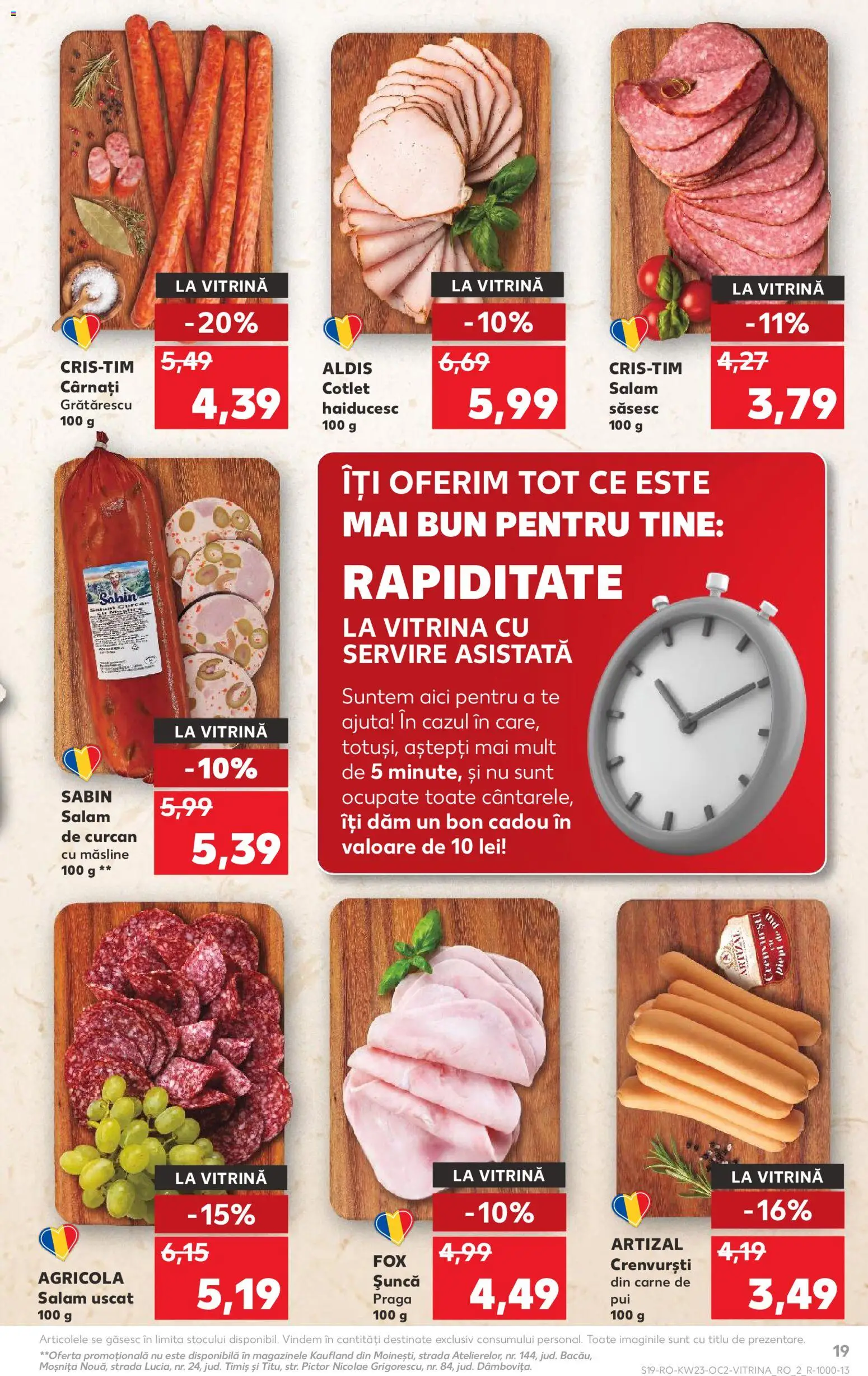 Kaufland RO akciós ujság - amely érvényes a következő dátumtól: 03.06.2026 | Oldal: 19