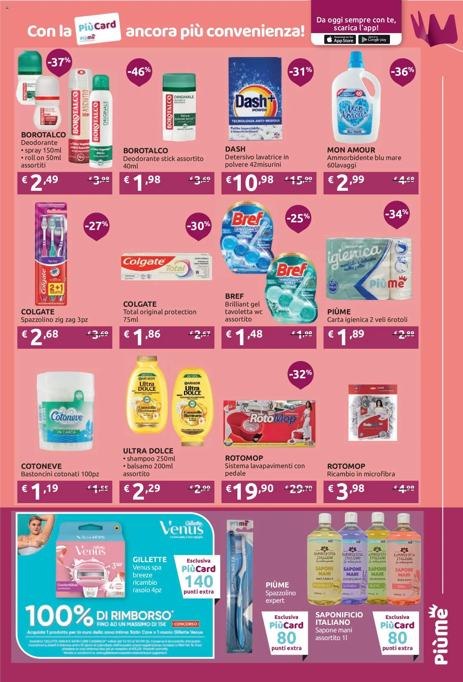 Volantino IperSoap del 03/08/2026 | Pagina: 17 | Prodotti: Ammorbidente, Talco, Lavatrice, The