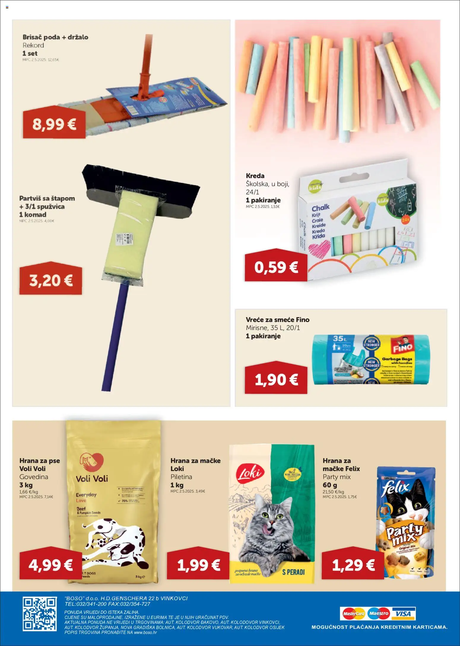Boso katalog | vrijedi od 10.09.2026 | Stranica: 16 | Proizvodi: Piletina, Hrana za pse, Vreće za smeće, Hrana za mačke