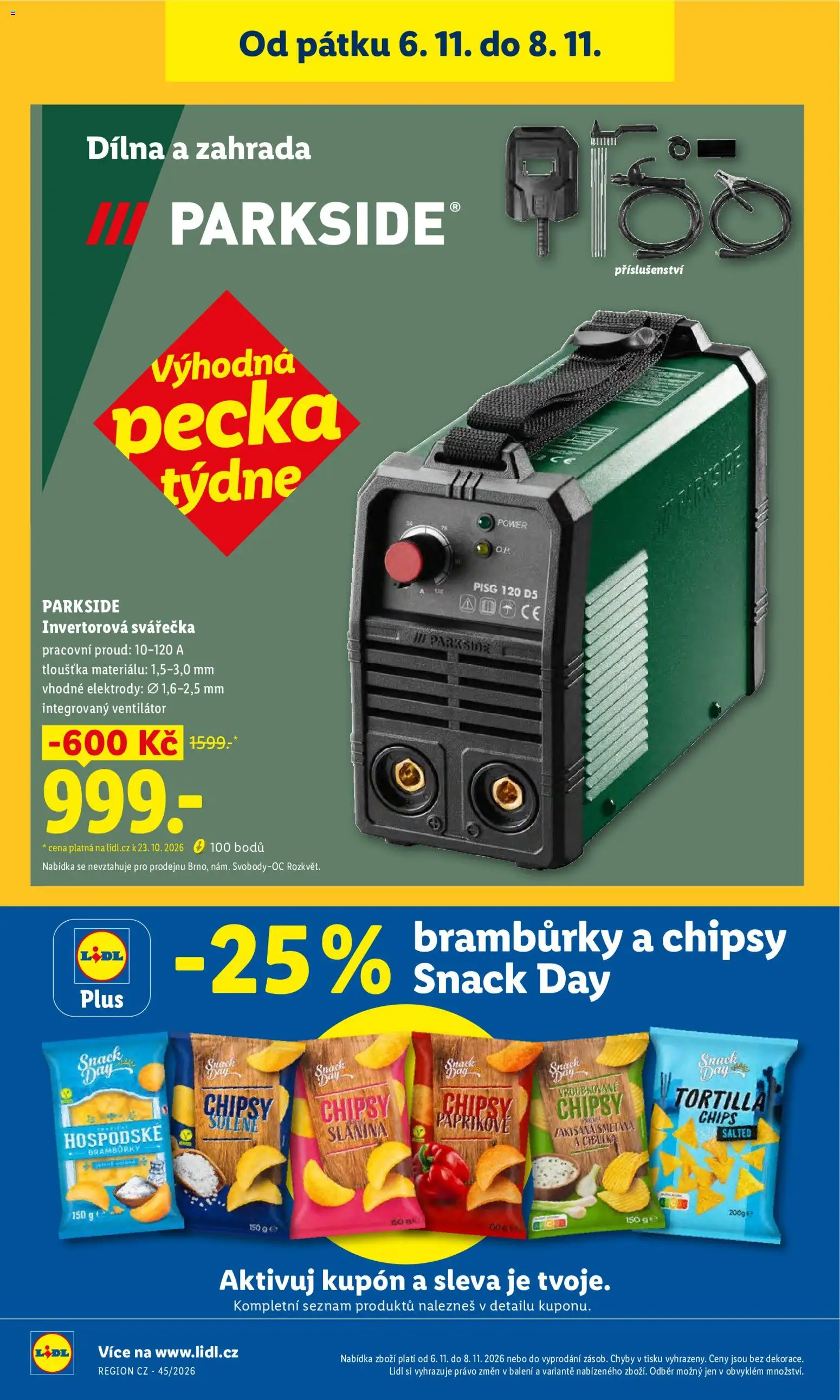 Lidl leták - Spotřební zboží od 02.11.2026 | Strana: 30 | Produkty: Tortilla chips, Zahrada, Smetana, Zakysaná smetana