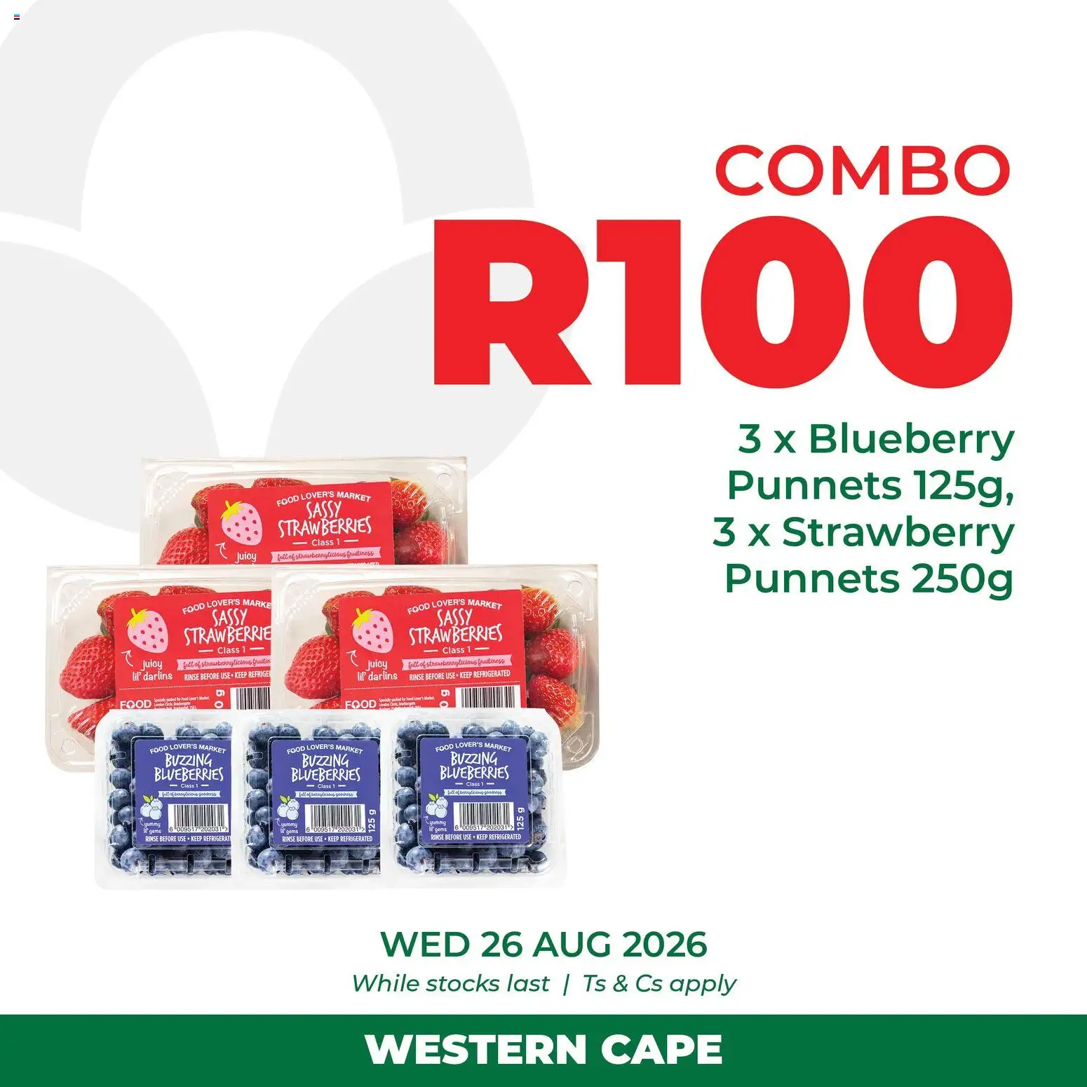 New Food Lover's Market catalogue – valid from 26/08/2026 | Page: 2 | Products: Blueberries, Strawberries