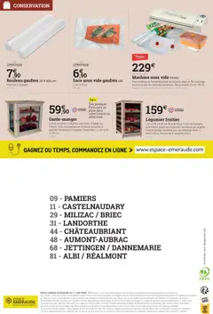 Espace Emeraude - Prévisualisation de Espace Emeraude catalogue valide à partir de 08/07/2026 | Page: 4