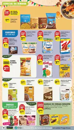 Pré-visualização GRANOLA FITNESS, Aveia e mel/ Chocolate 300g válido de 09.06.2026 | Página: 42