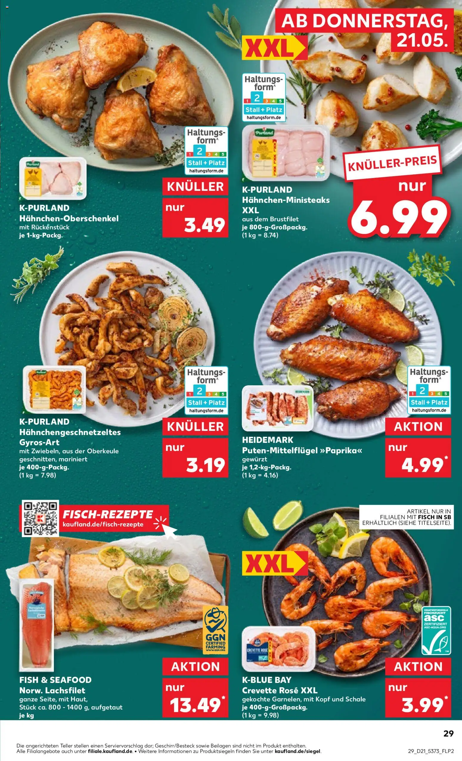 Kaufland Prospekt Hamburg	 – gültig ab 21.05.2026 | Seite: 29 | Produkte: Fisch, Gyros