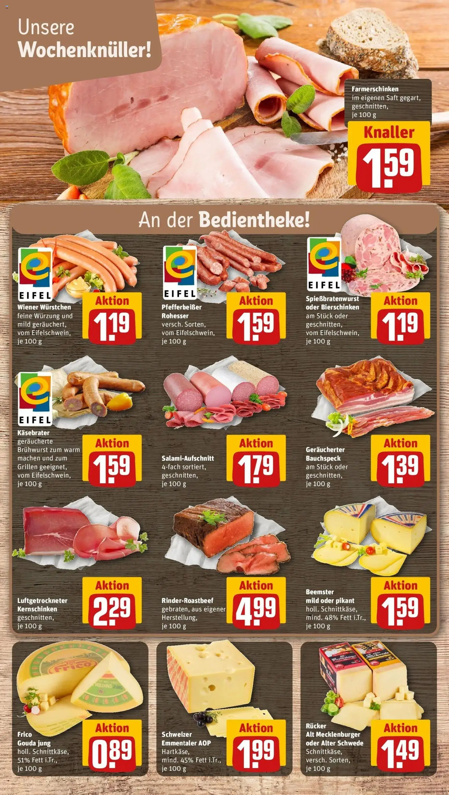 REWE Prospekt ab 10.08.2026 zum Blättern » Angebote | Seite: 7 | Produkte: Wiener wurstchen, Gouda, Saft