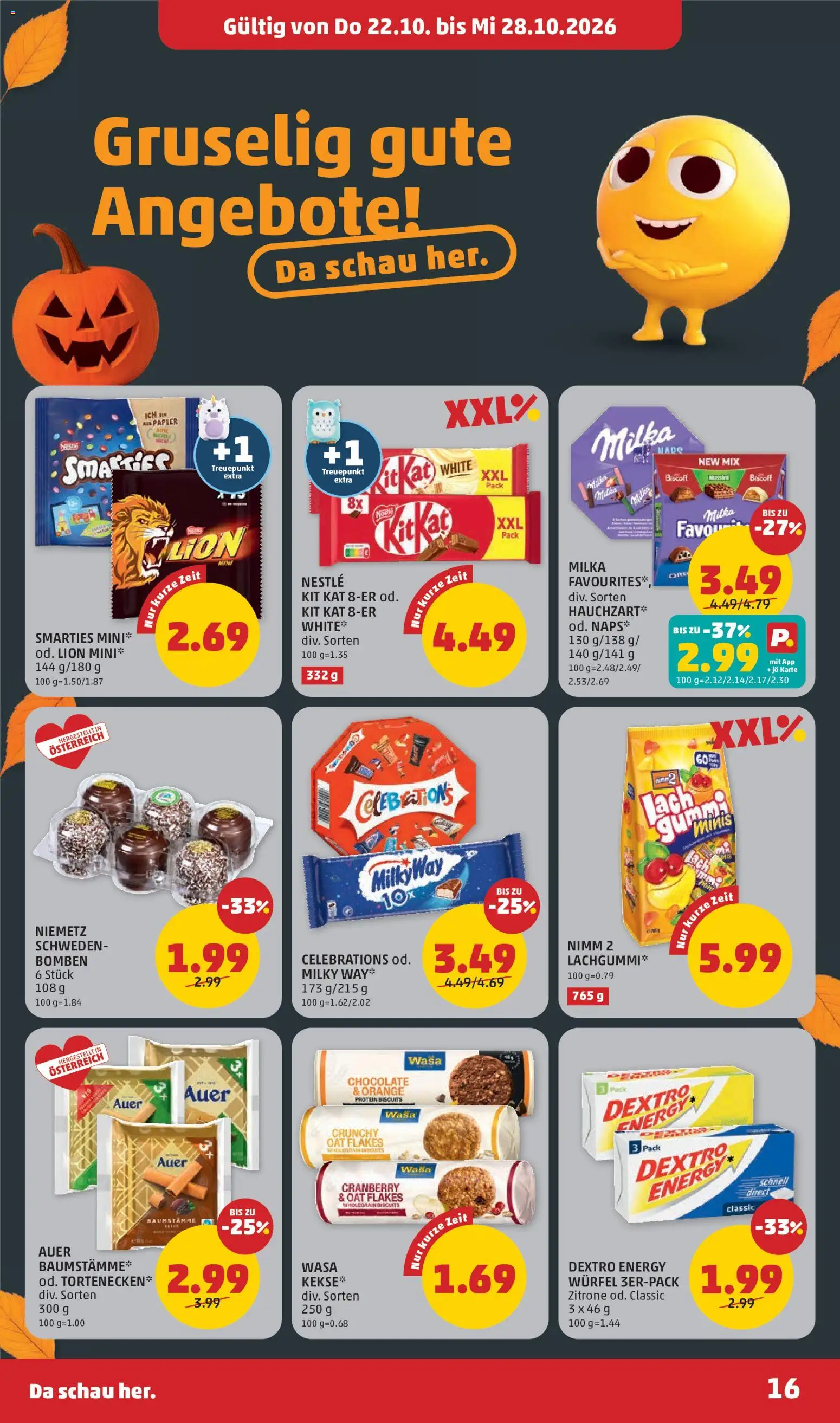 Penny Markt Flugblatt gültig ab 22.10.2026 | Seite: 16