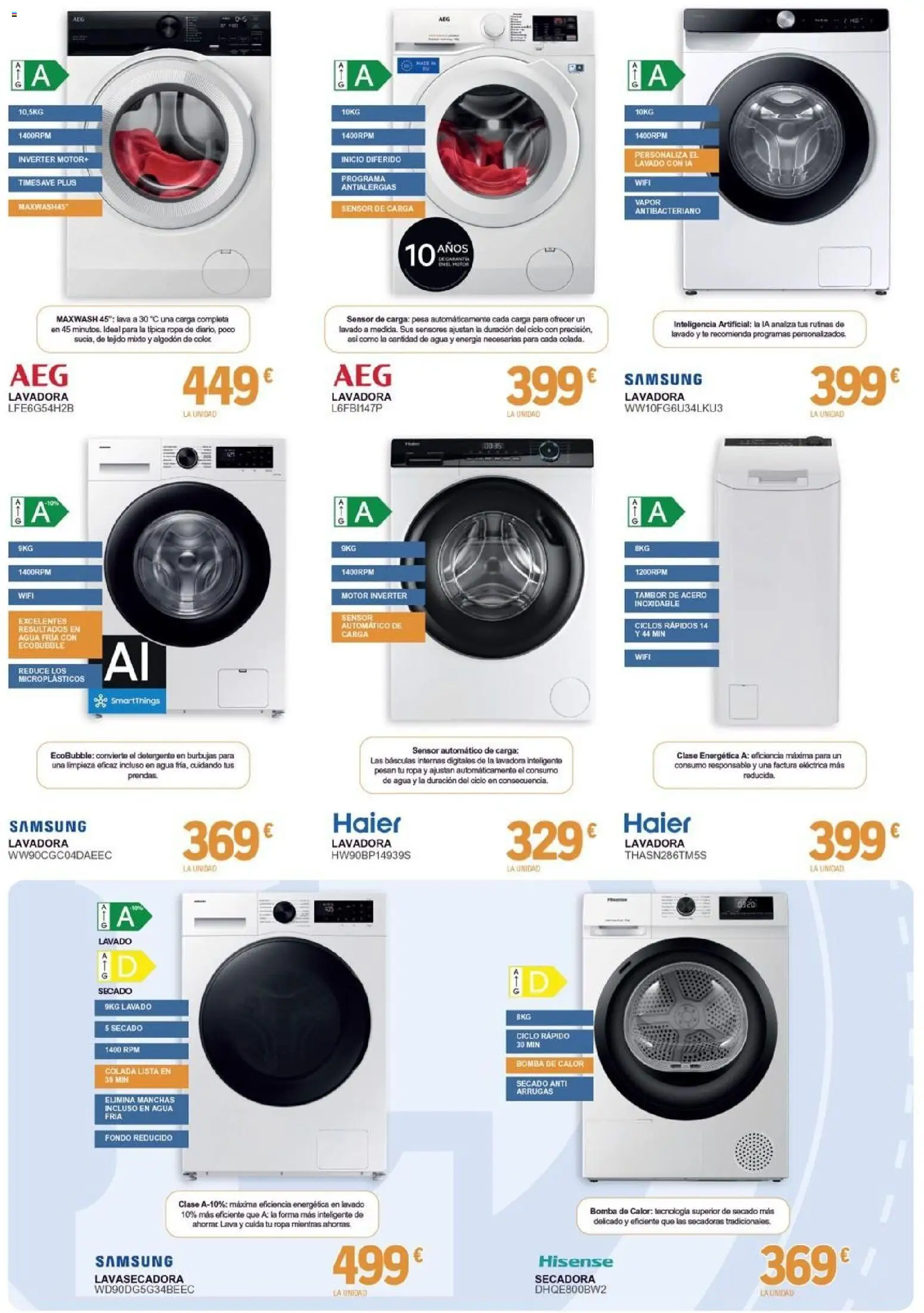 E.Leclerc Valdemoro │ válido desde el 01/09/2026 | Página: 3 | Productos: Detergente, Té, Secadora, Algodón