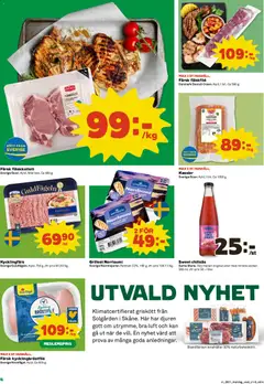Coop erbjudanden - Förhandsvisning av reklamblad från butik Coop aktuell från 18.05.2026 | Sida: 4 | Produkter: Kassler, Grillost, Chili