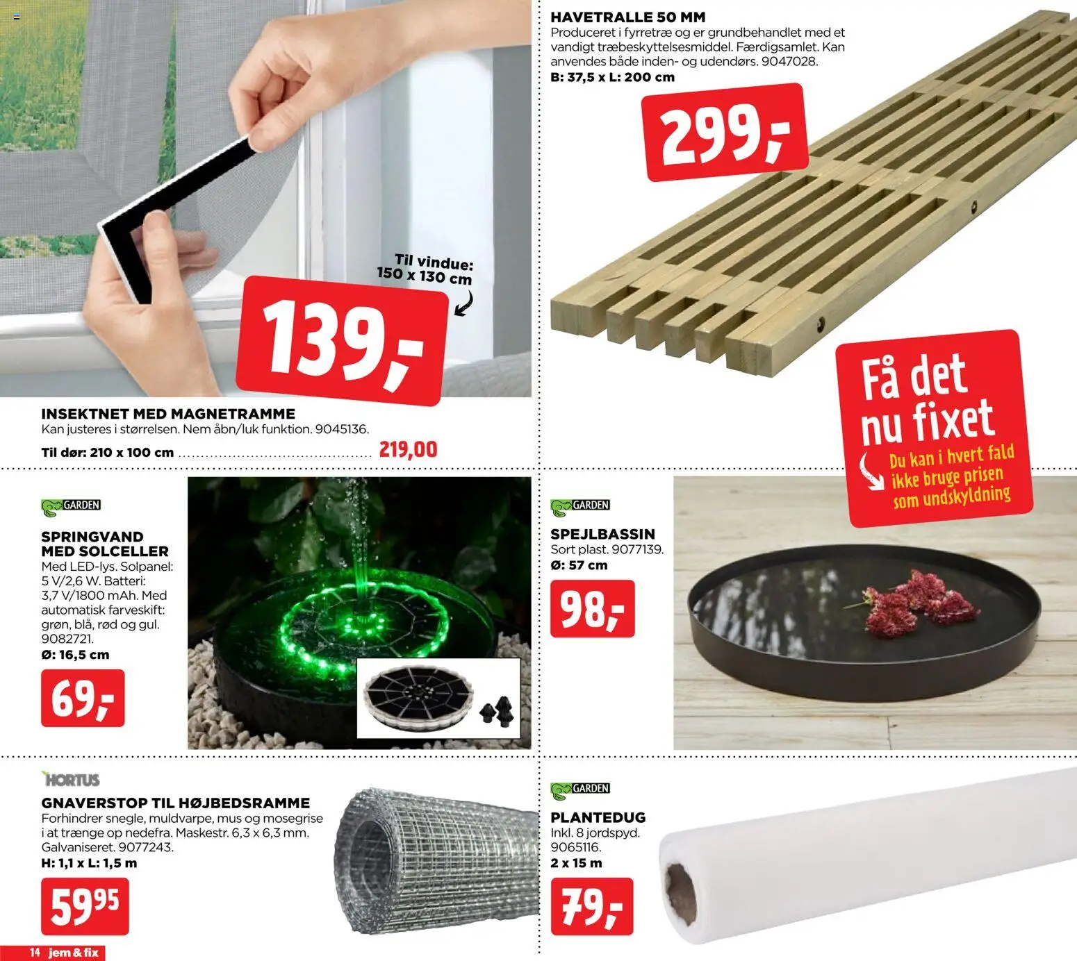 Jem & fix tilbudsavis – gyldig fra 03.05.2026 | Side: 14 | Produkter: Mus, Søm, Batteri