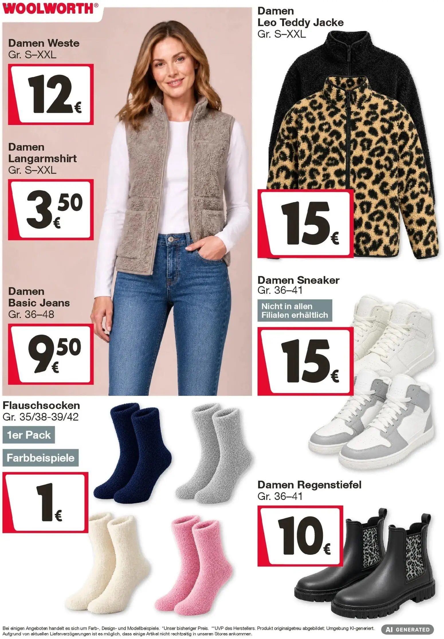 Woolworth Wochenangebote gültig ab 04.09.2026 | Seite: 6 | Produkte: Weste, Jacke, Jeans