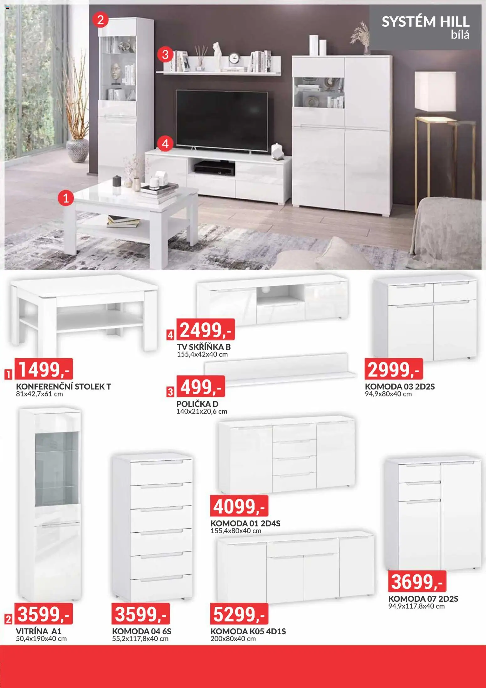 BAUMAX leták - Zaridte si bydlení podle sebe – vybírejte z tisícu produktu! od 01.11.2026 | Strana: 31 | Produkty: Polička, Vitrína, Komoda, Skříňka