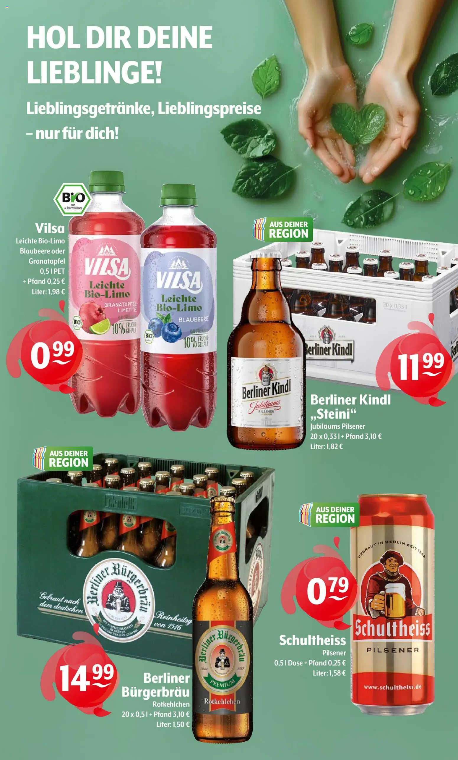 Getränke Hoffmann - Berlin – gültig ab 04.05.2026 | Seite: 9 | Produkte: Berliner, Granatapfel, Limette