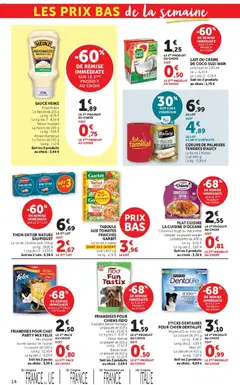 Super U - Prévisualisation de Super U - Les prix bas de la semaine valide à partir de 09.06.2026 | Page: 14 | Produits: Barbecue, Thon, Mayonnaise, Crème