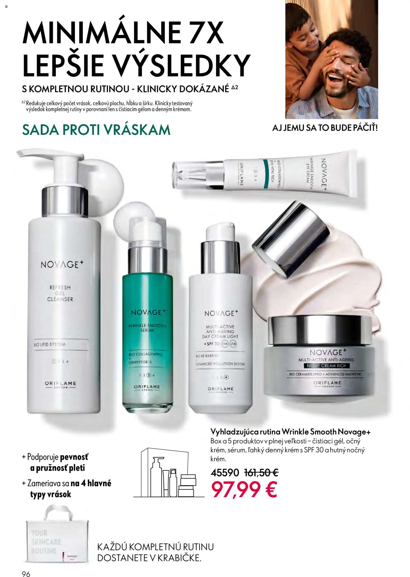 Nové Oriflame akcie – leták je platný od 27.05.2026 | Strana: 96 | Produkty: Krém