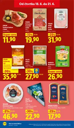 Náhled letáku PIKOK Herkules / Lovecký salám, PIKOK Herkules / Lovecký salám, 100 g, krájený od 18.06.2026 | Strana: 14