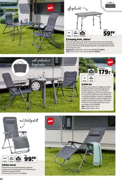 Hagebau Gartenjahr ab 13.03.2026 gültig | Seite: 28 | Produkte: Liegestuhl, Tisch