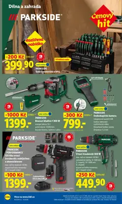 Náhled letáku Lidl leták od 10.09.2026 | Strana: 40 | Produkty: Zahrada, Endoskopická kamera, Kamera, Bourací kladivo