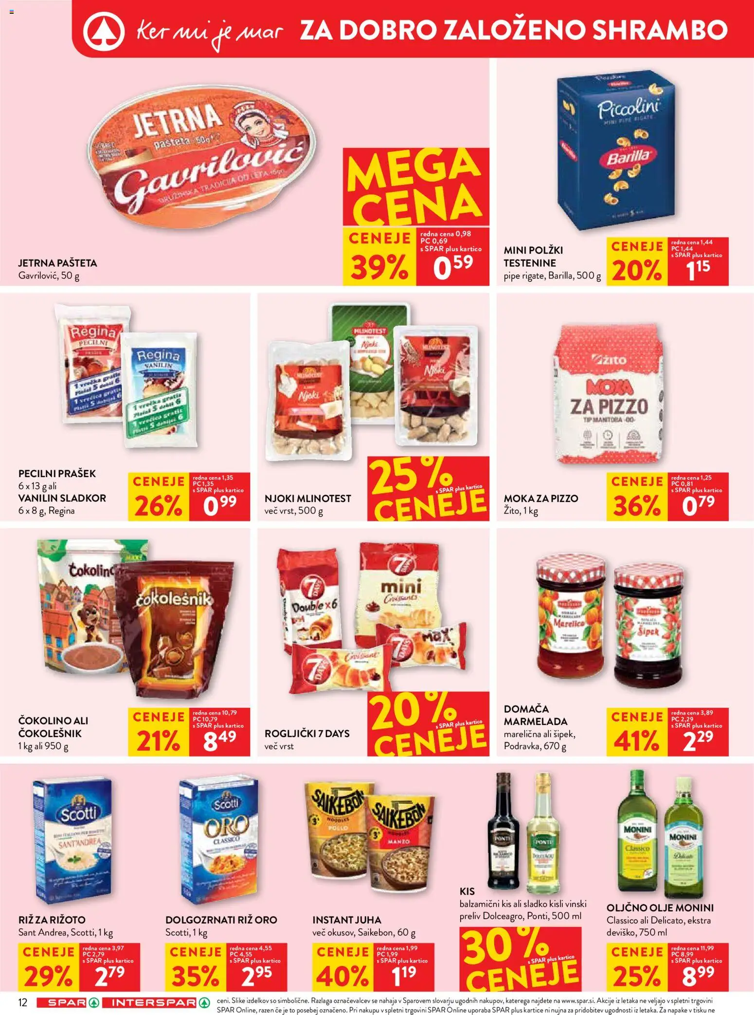 Novi Spar katalog ponudbe – veljaven od 14.10.2026 | Stran: 20