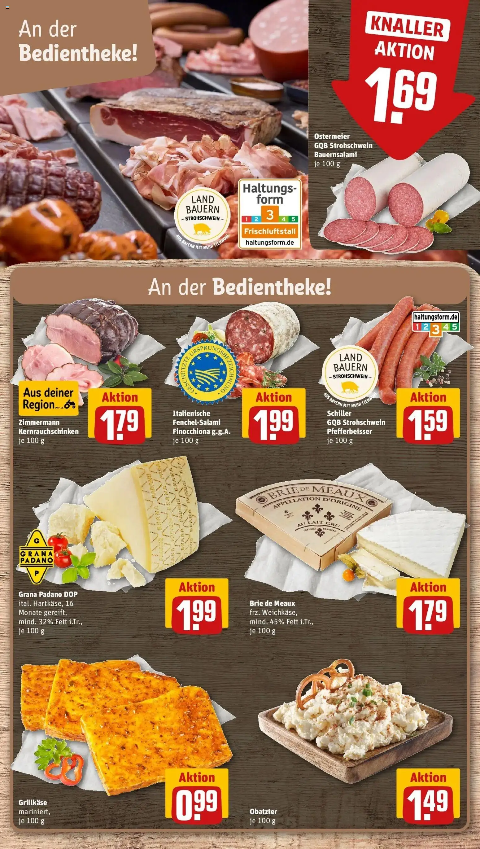 REWE Prospekt ab 10.08.2026 zum Blättern » Angebote | Seite: 8 | Produkte: Grana Padano