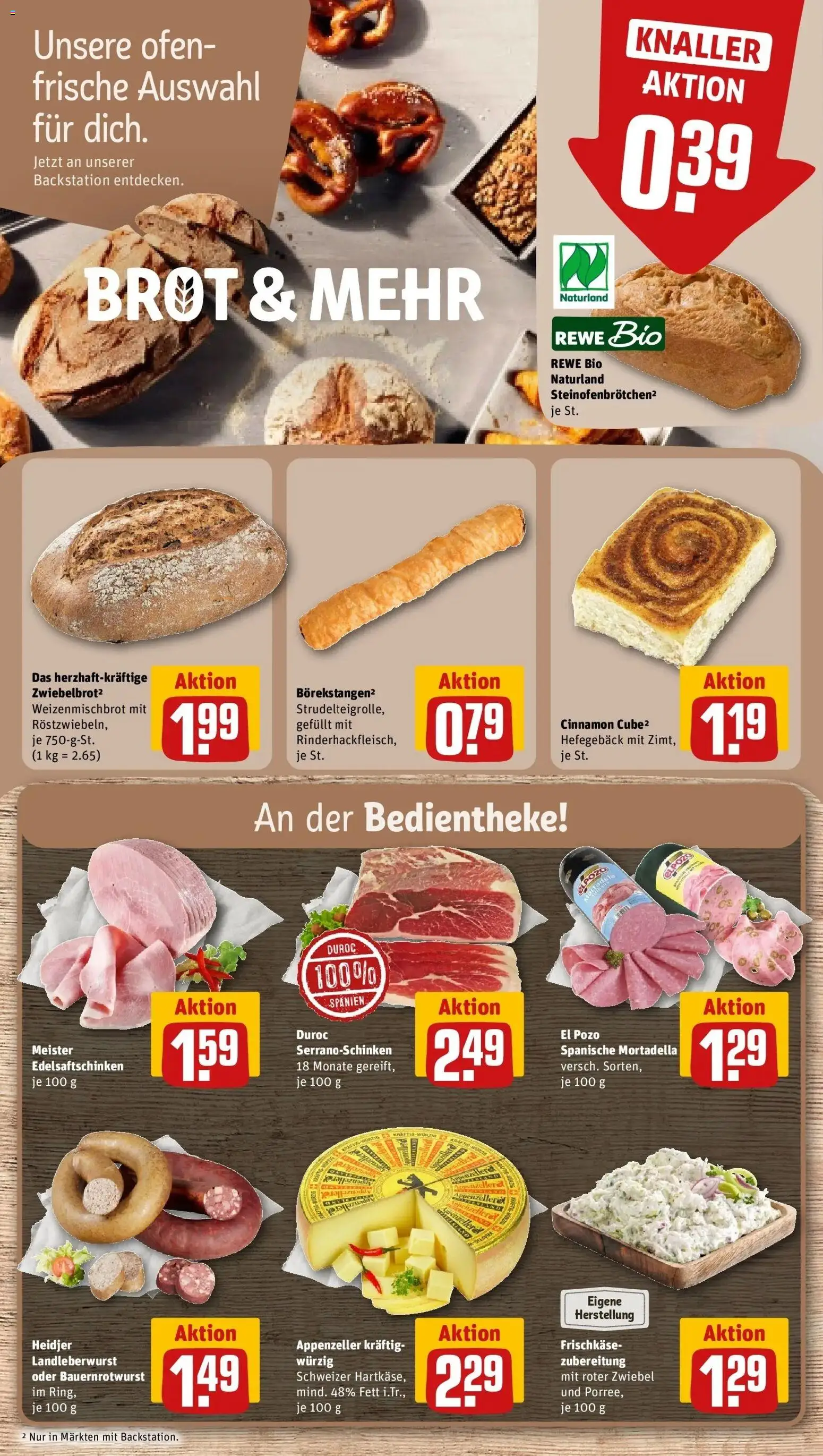 REWE Prospekt ab 28.09.2026 zum Blättern » Angebote | Seite: 17 | Produkte: Ofen, Brot, Frischkase