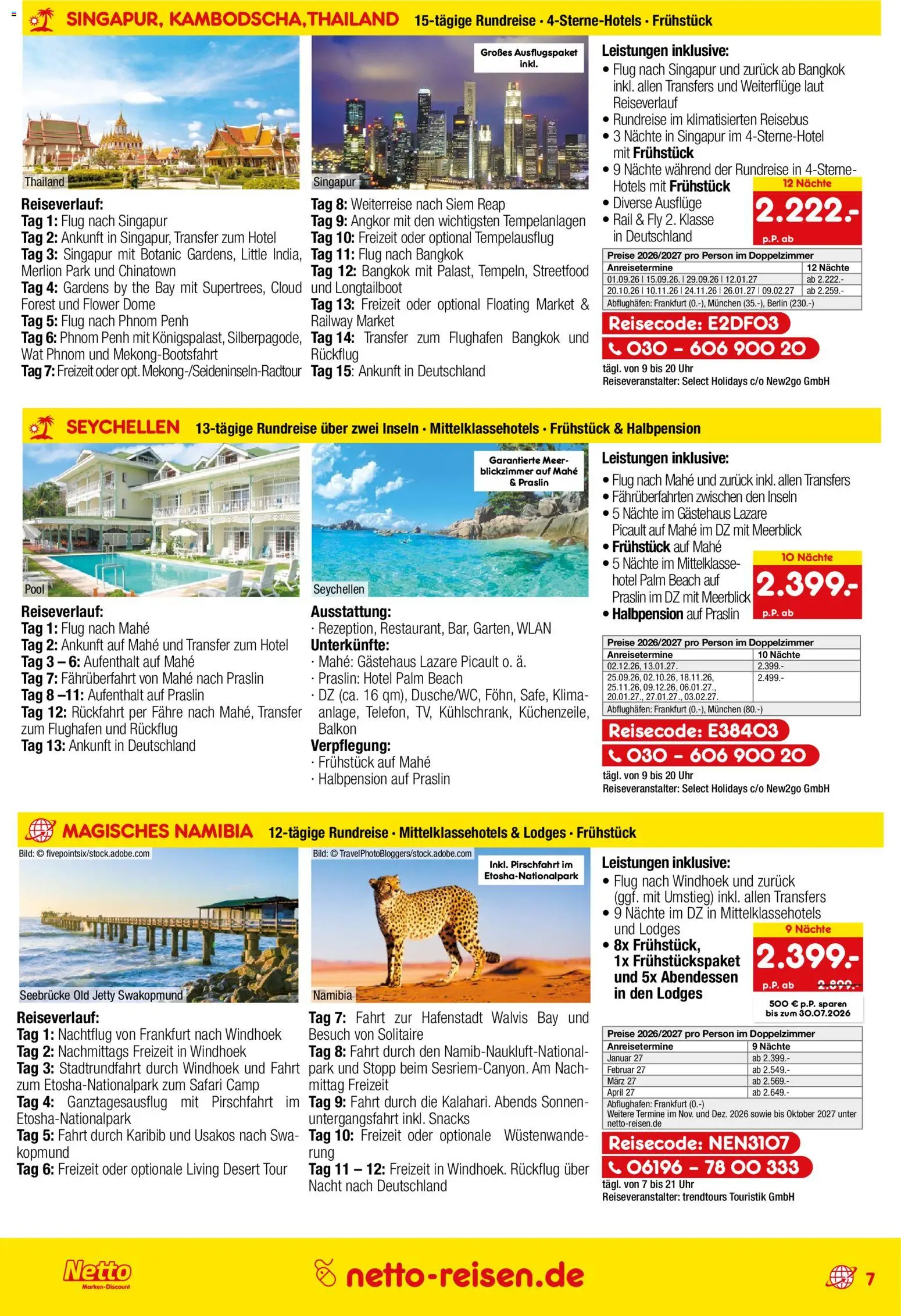 Netto Reisen Prospekt – gültig ab 26.06.2026 | Seite: 7