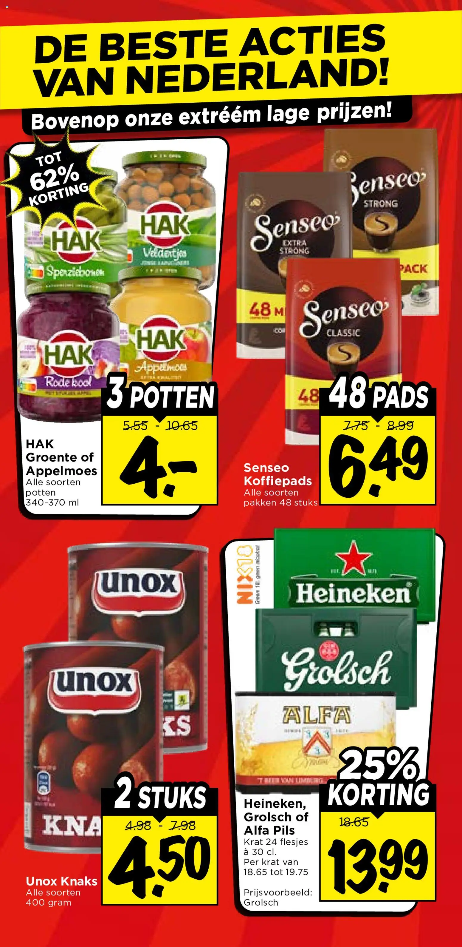{H1} | Pagina: 5 | Producten: Kool, Koffiepads, Dijoni mustár, Pads