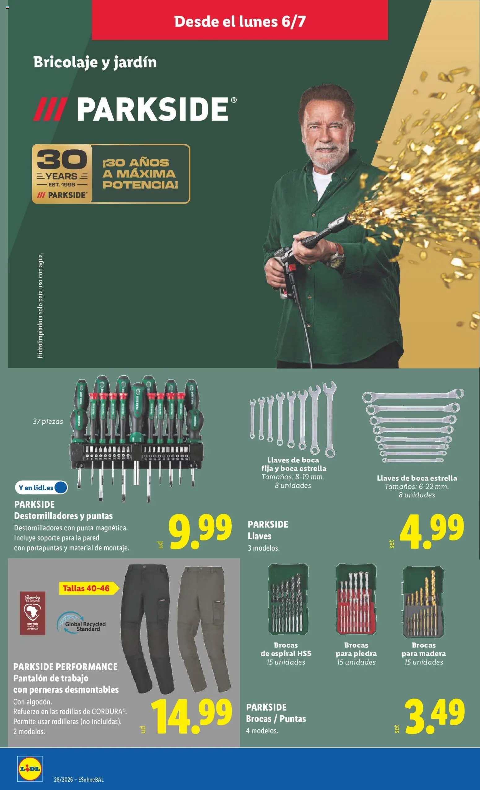 Lidl folleto de bazar │ válido desde el 06/07/2026 | Página: 8 | Productos: Hidrolimpiadora