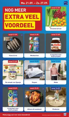 Vlees & vis, Vlees & vis - Voorbeeld van een folder van Aldi, geldig van 21-09-2026 | Pagina: 3 | Producten: Vlees, Vis, Sardines, Chili