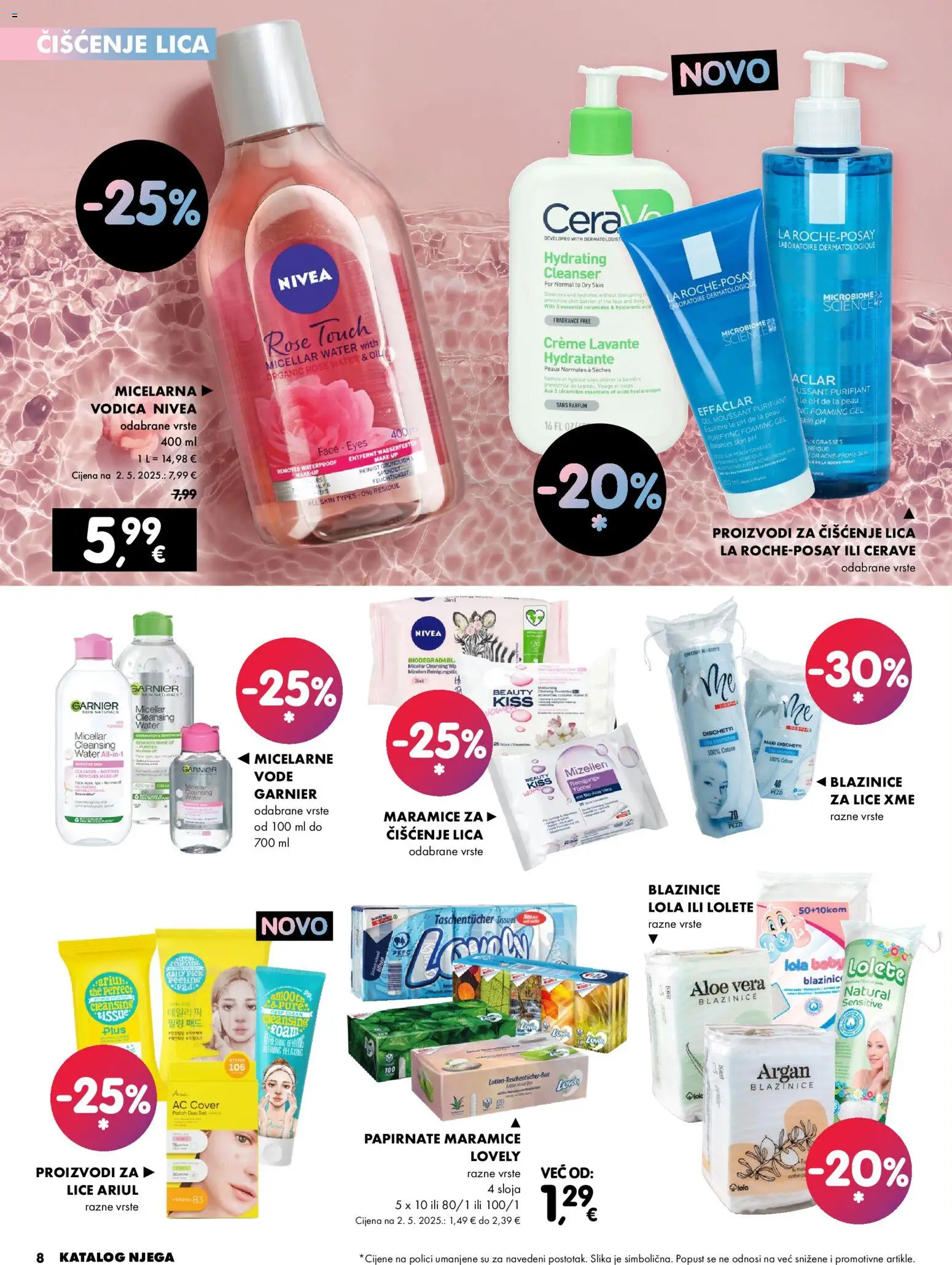 Interspar katalog | vrijedi od 04.06.2026 | Stranica: 8 | Proizvodi: Nivea, Garnier, Cerave