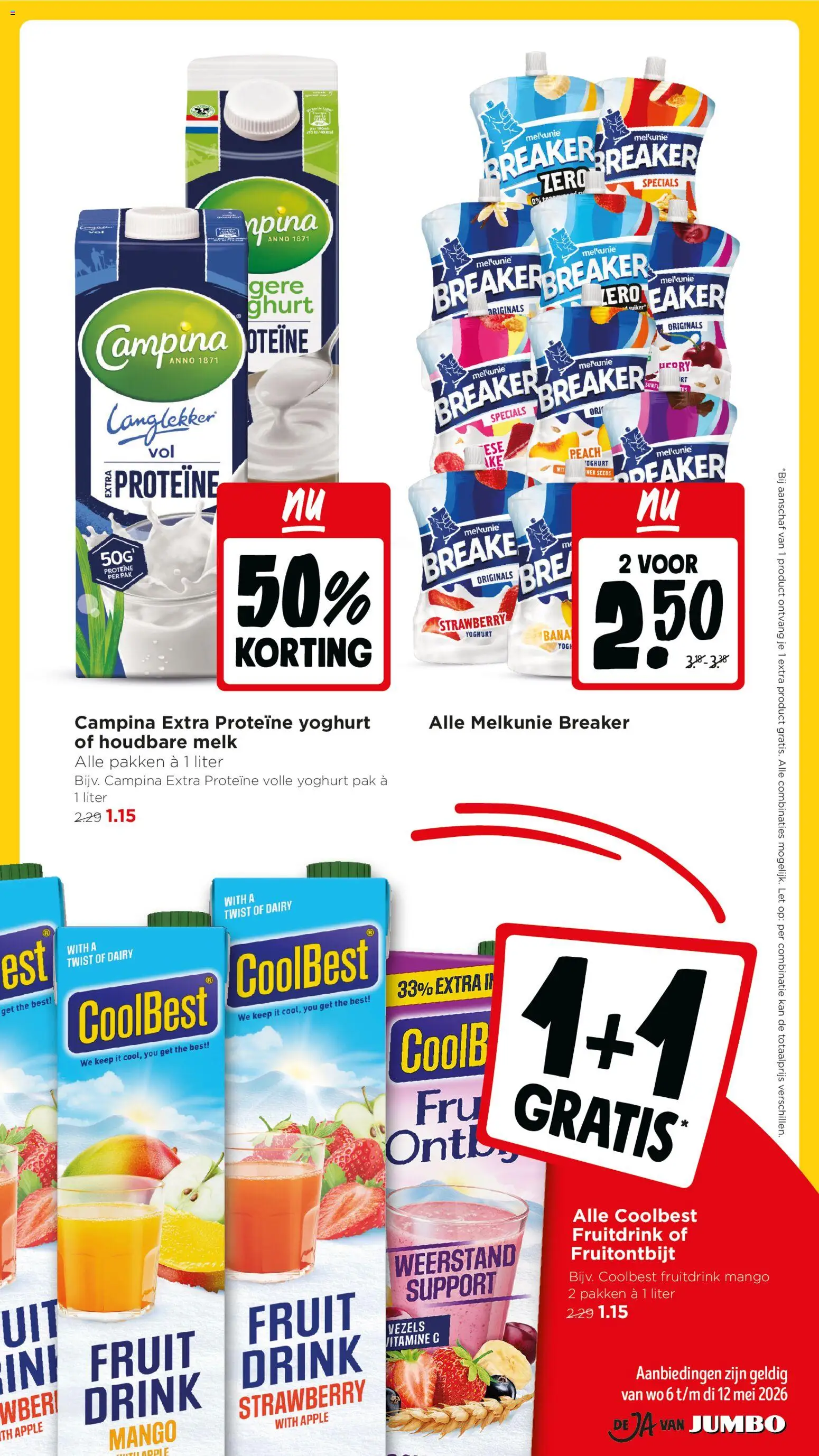 {H1} | Pagina: 12 | Producten: Melk, Yoghurt, Kan, Fruit