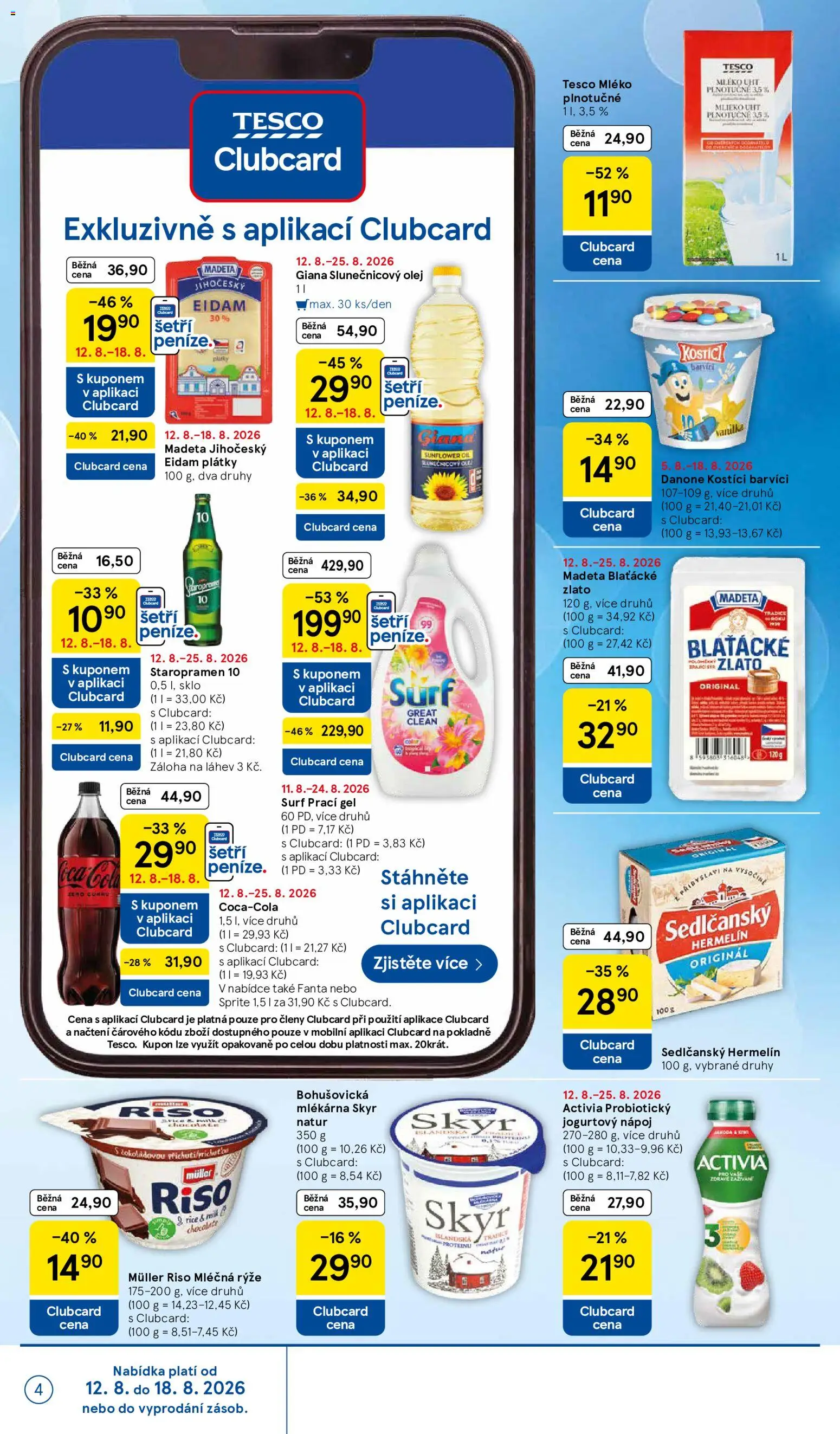 Tesco leták - Hypermarket od 12.08.2026 | Strana: 4