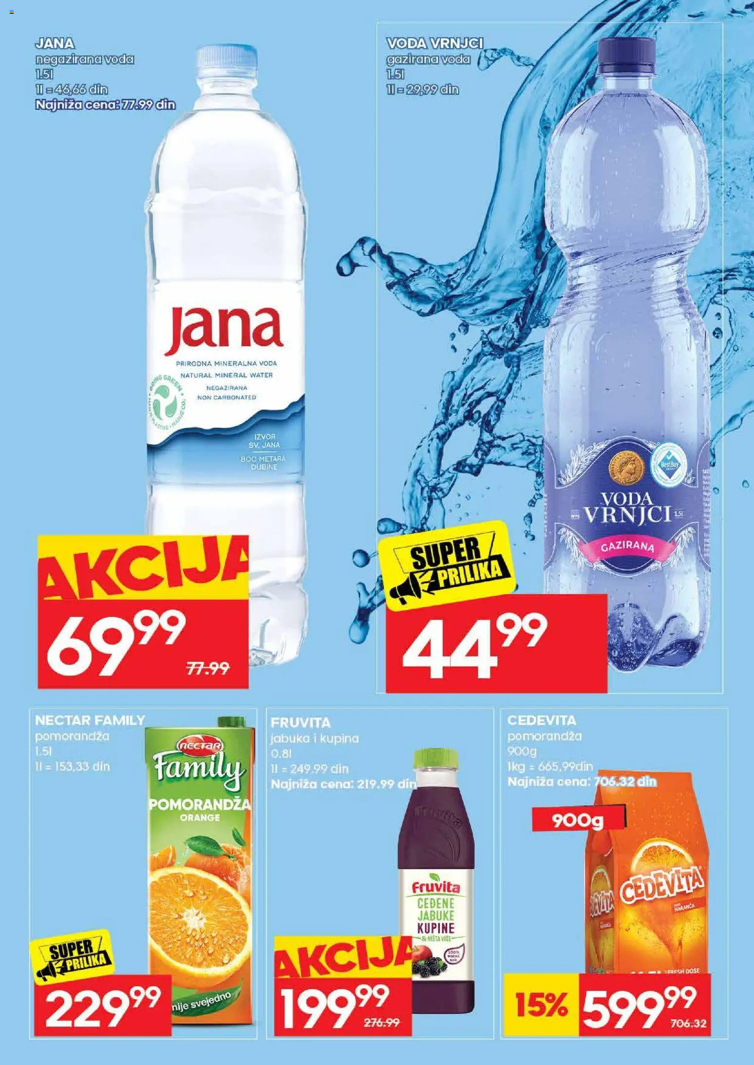 Roda katalog - važi od 30.07.2026 | Strana: 24 | Proizvode: Cedevita, Fruvita, Voda, Pomorandza