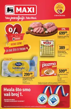 Maxi katalog Tako povolinije. Tako Maxi. - pregled Maxi kataloga - važi od 27.08.2026